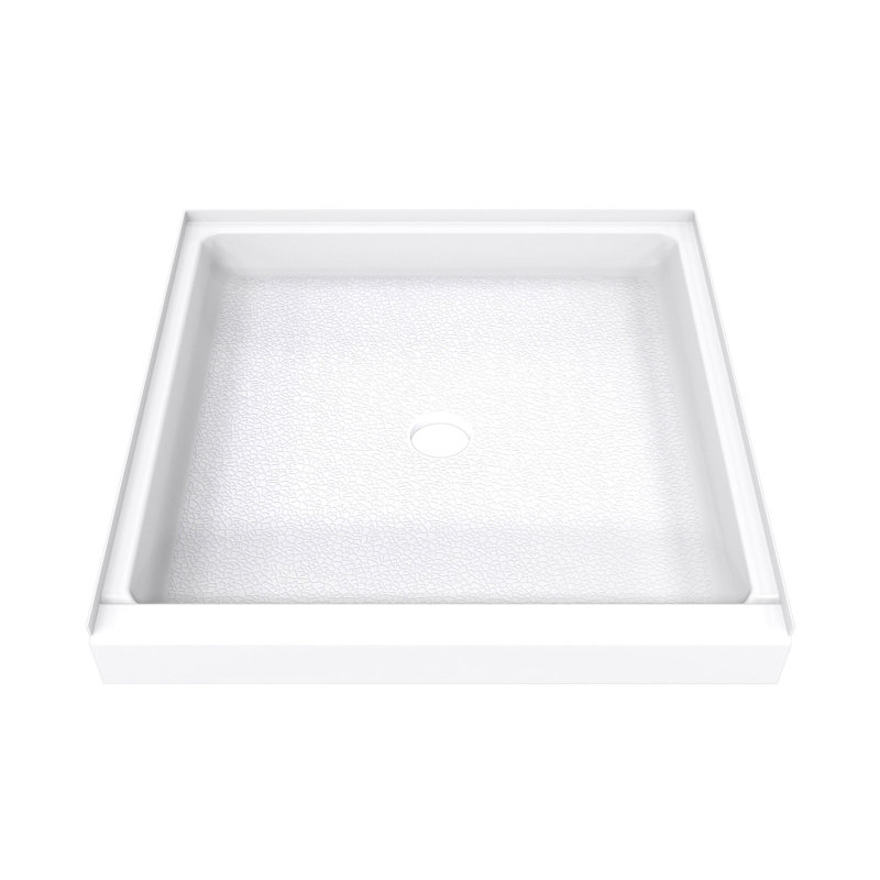 DreamLine DreamStone 32 in. D x 48 in. W x 5 1/2 in. H Center Drain